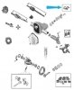 Zabezpieczenie krzyżaka śruby z główką TORX 12pin 4006928k JEEP 1972-2004